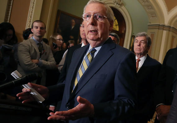 Mitch McConnell shrugs