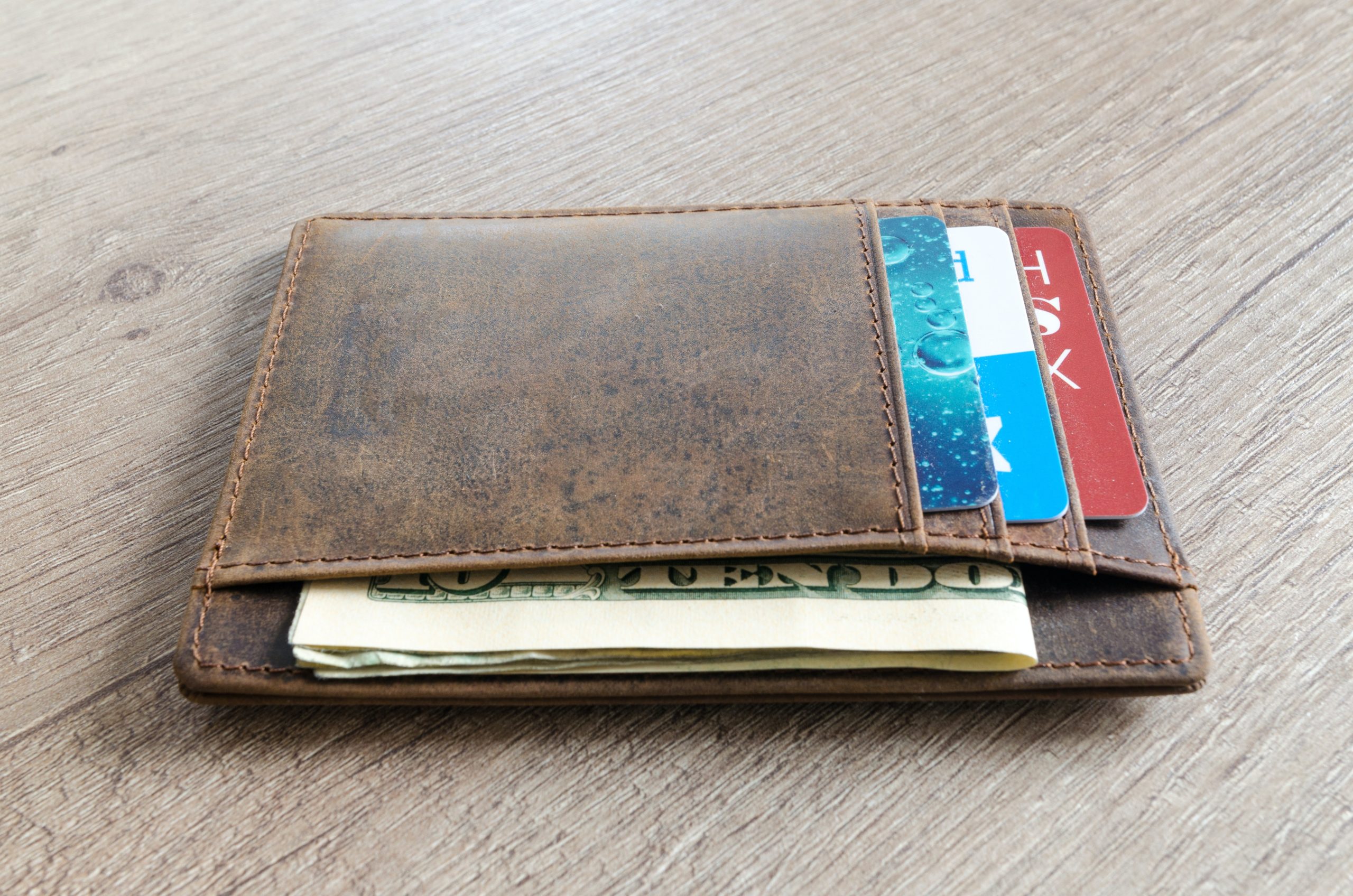 Social Security card in wallet
